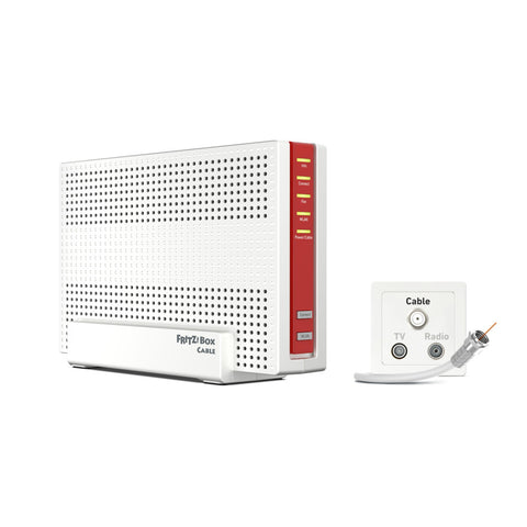 AVM FRITZ!BOX 6690 Cable - Dualband-Wi-Fi 6 Router mit integriertem Kabel-Modem