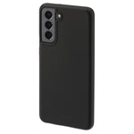 HAMA Cover "Finest Feel" für Samsung Galaxy S22+ (5G) - Schwarz | Edles, flexibles Handyhülle