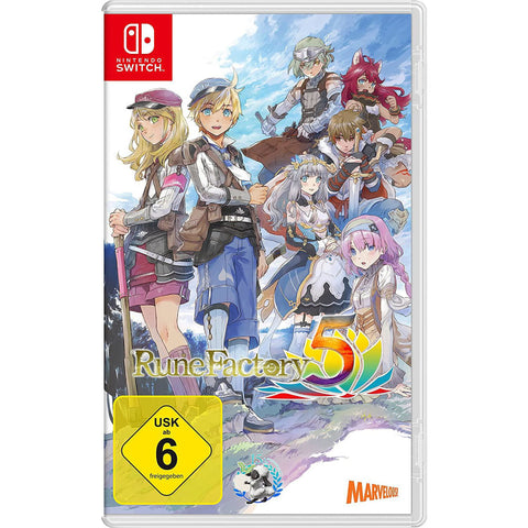 Nintendo Rune Factory 5 Nintendo Switch-Spiel für Rollenspiel-Fans