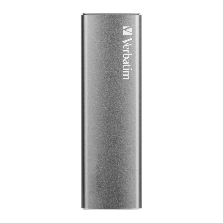 Verbatim Vx500 Externes SSD-Laufwerk USB 3.1 Gen 2 480 GB Silber - Hohe Übertragungsraten bis zu 500 MB/s - Leichte externe SSD-Festplatte