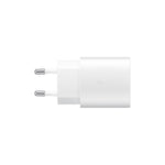 SAMSUNG Schnellladegerät EP-TA800N USB-C, Weiß - Super Schnellladen, 25W, USB Type-C