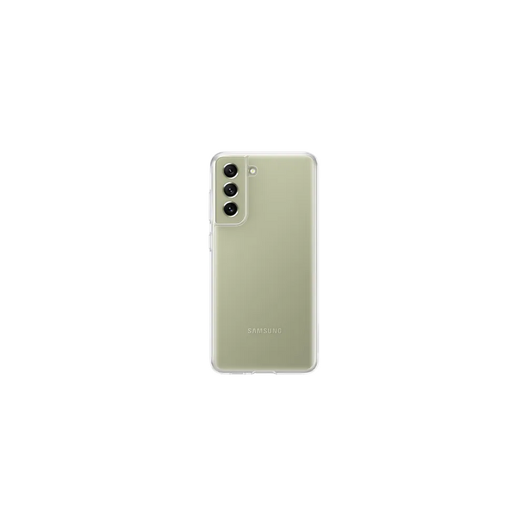 Samsung EF-QG990 Premium Clear Cover für S21 FE - Transparente Handyhülle mit elegantem Design und zuverlässigem Schutz