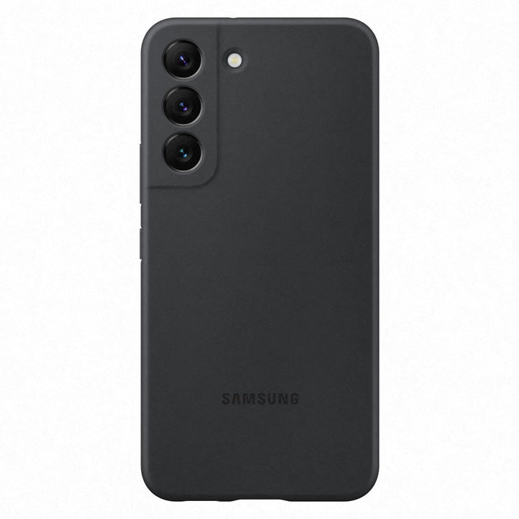 Samsung EF-PS901T Silicone Cover für S22 - Stilvolle Schwarz Handyhülle