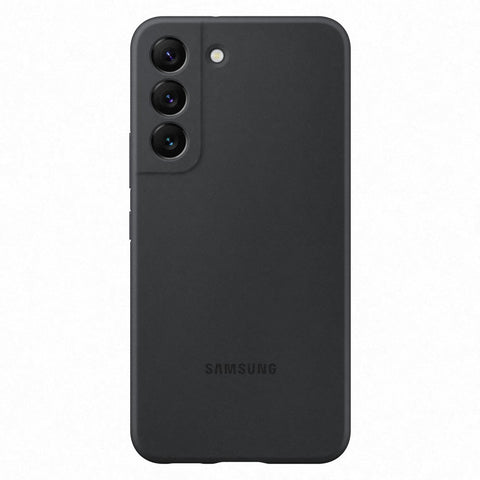 Samsung EF-PS901T Silicone Cover für S22 - Stilvolle Schwarz Handyhülle