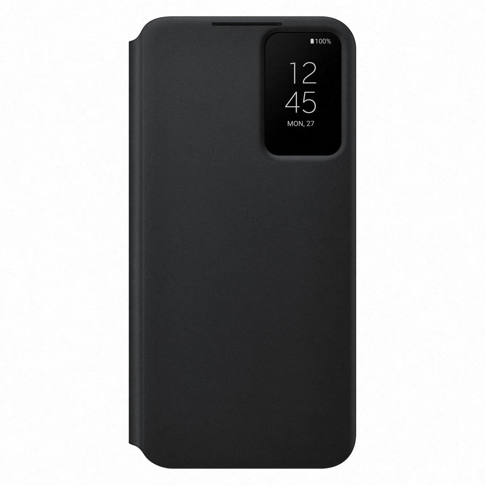 Samsung Galaxy S22+ EF-ZS906 Clear View Cover - Schwarz Handyhülle