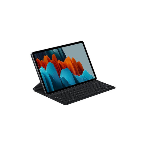 Samsung Keyboard Cover EF-DT630: Tastatur für Galaxy Tab S7, schwarz
