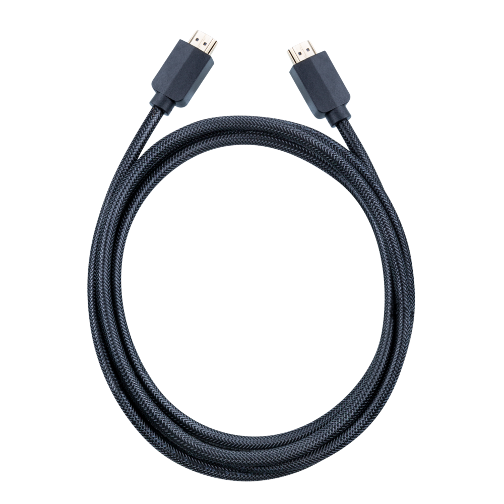 BIGBEN HDMI 2.1 Kabel - 3m Schwarz | 4K 120Hz | Goldbeschichtete Stecker