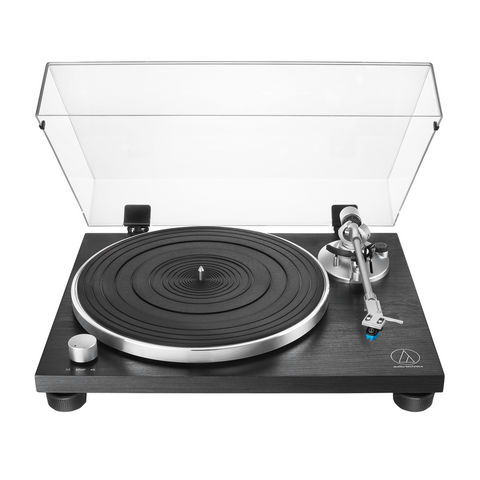 Audio-Technica AT-LPW30 BK Schwarz Plattenspieler: Manuell, Riemenantrieb, integrierter Phono-Vorverstärker