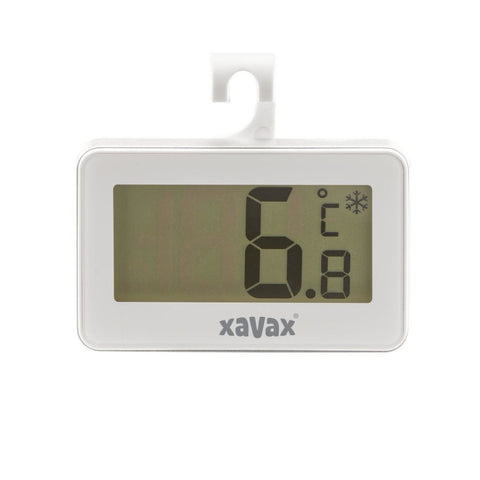 HAMA Digitales Thermometer Weiß für Kühlschrank & Gefrierschrank (00185854)