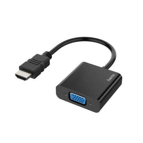 HAMA HDMI auf VGA Adapter - Full-HD 1080p (00200343) | HDMI™-Stecker, VGA-Buchse, Audio-Buchse