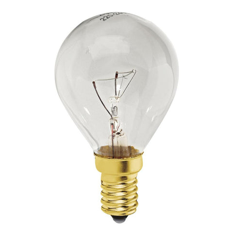 Backofenlampe, 40W, hitzebeständig bis 300°, E14, Tropfenform, mattiert (00111441)