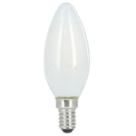 XAVAX LED-Filament Kerzenlampe E14 470lm ersetzt 40W Warmweiß dimmbar