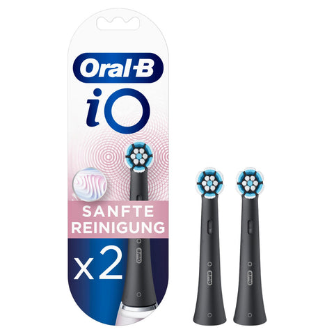 Oral-B iO Sanfte Reinigung Aufsteckbürsten – Schonende Reinigung