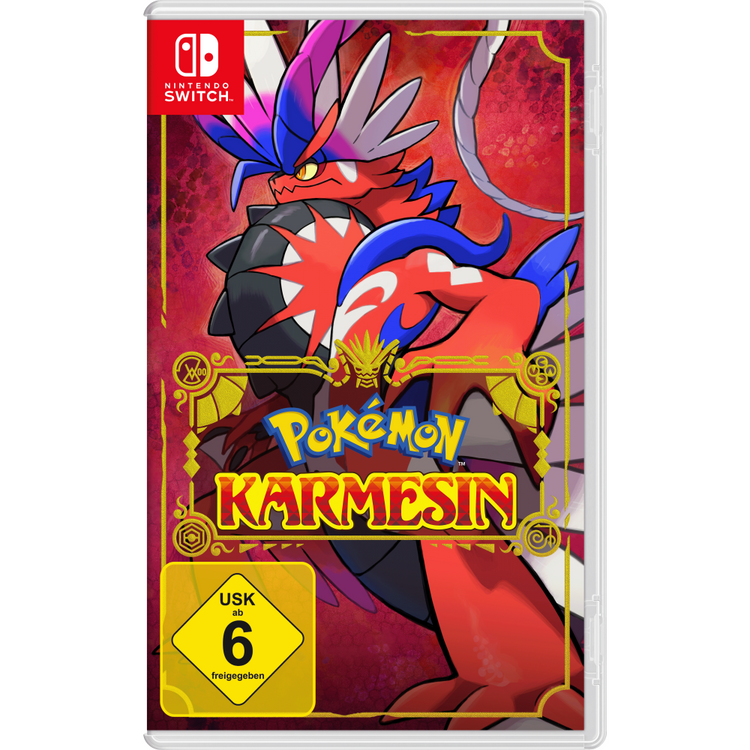 Nintendo Pokémon Karmesin Nintendo Switch-Spiel: Rollenspiel-Abenteuer - Spannende Herausforderungen, magische Pokémon - USK 6