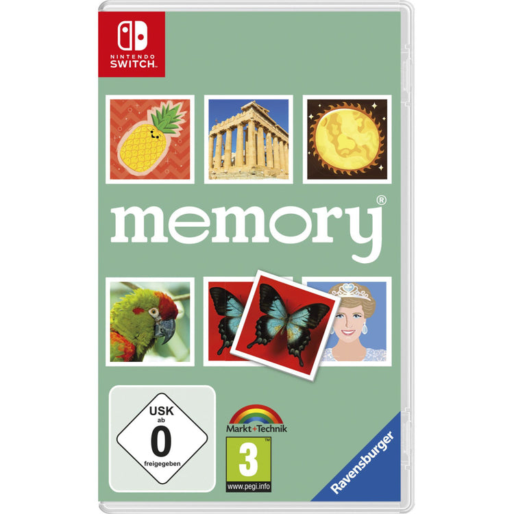 Nintendo Memory Nintendo Switch-Spiel: Trainieren Sie Ihr Gedächtnis | Singleplayer- und Multiplayer-Modi | Ansprechende Grafik & Sound