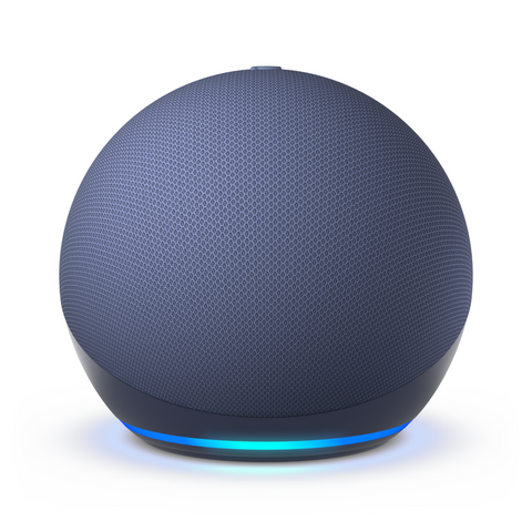 Echo Dot (5. Gen) tiefseeblau Smarter Lautsprecher - Klarer Klang, tiefer Bass, Smart Home Steuerung