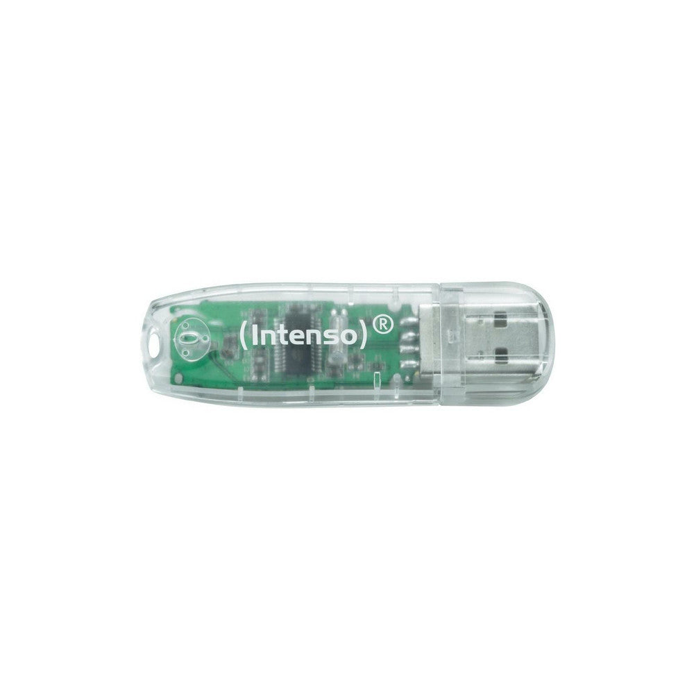 Intenso Rainbow Line 32 GB Transparent USB 2.0 USB-Stick - Schnelle Transferraten