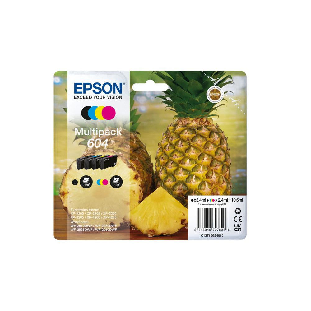 Epson Druckerpatrone C13T10G64010 Ananas CMYK