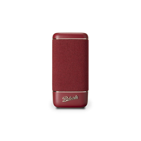 ROBERTS Bluetooth-Lautsprecher Beacon 335 berry red – Kabelloser Soundgenuss mit 15 Std. Akkulaufzeit