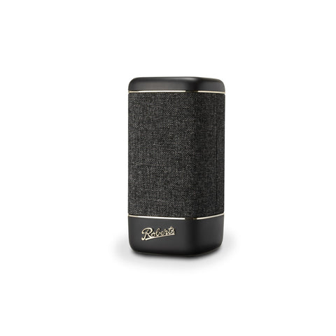 ROBERTS Beacon 335 Carbon Black Bluetooth-Lautsprecher mit Stereo Pairing & 15 Stunden Akkulaufzeit