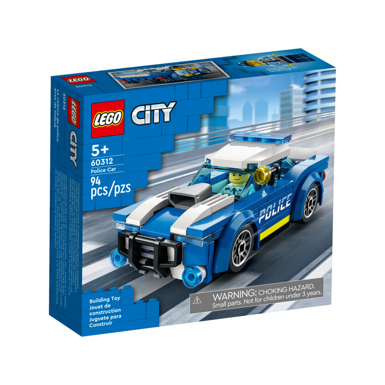 LEGO City Polizeiauto (60312) - Bauspaß für Kinder ab 5 Jahren