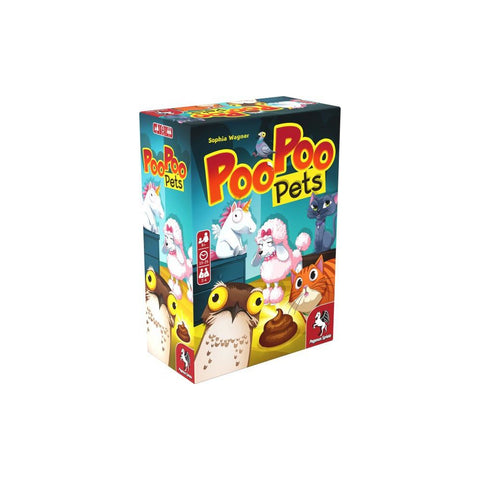 Brettspiel Poo Poo Pets 18338G von Pegasus Spiele - Spannendes Spiel für die ganze Familie