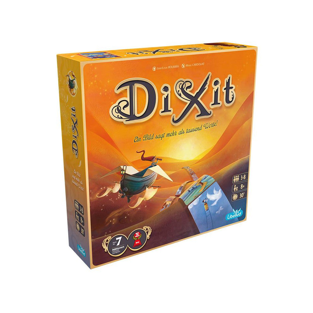 Dixit Brettspiel von Asmodee - Kreatives Gesellschaftsspiel für Fantasie und Geschichten