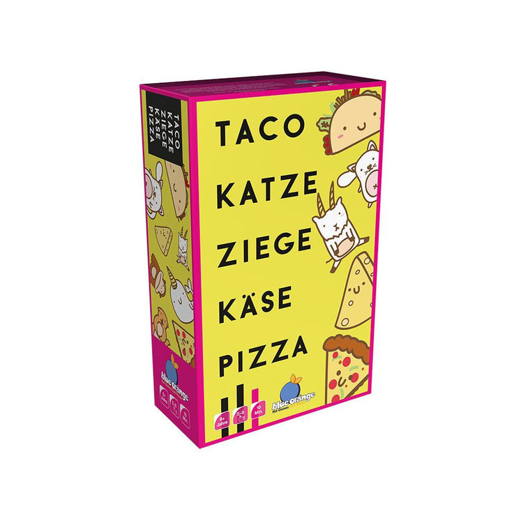 Asmodee Taco Katze Ziege Käse Pizza Kartenspiel - Party und Lachen mit 2-8 Spielern