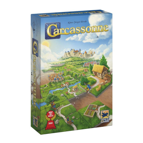 Asmodee Carcassonne V3.0 Brettspiel - Familienklassiker mit taktischem Spielvergnügen