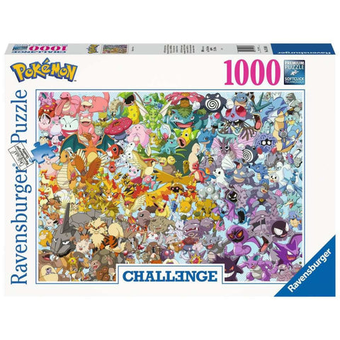Ravensburger Puzzle 15166 Challenge Pokémon 1000 Teile - Für Spieler ab 14 Jahren