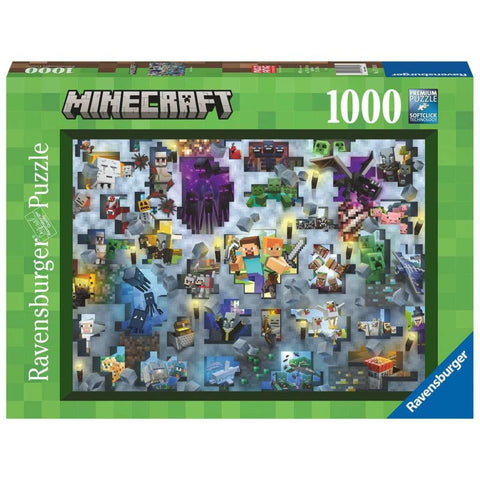 Ravensburger Puzzle 17188 Minecraft Mobs 1000 Teile - Ideal für Minecraft-Fans!