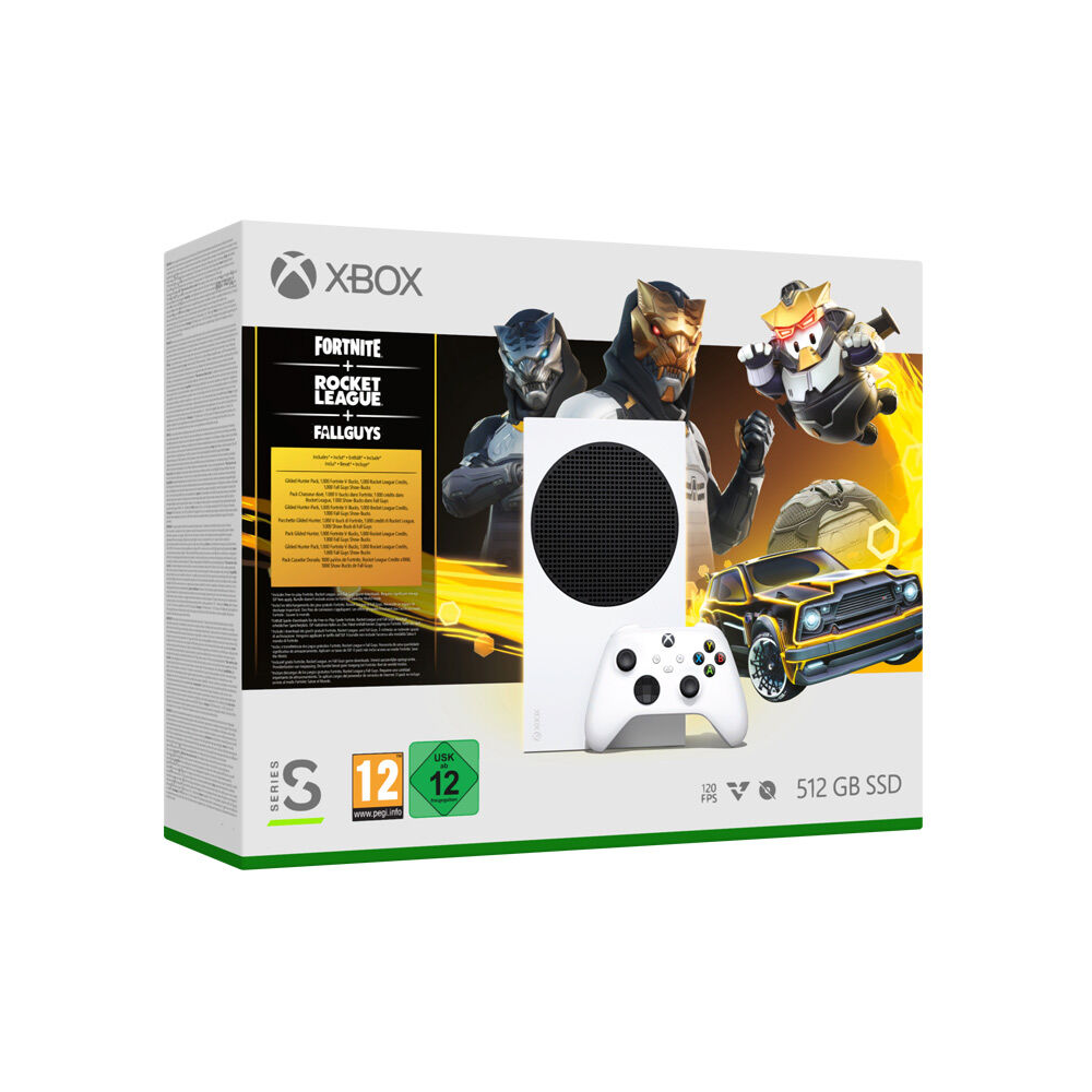 Microsoft Xbox Series S Konsole Gilded Hunter Bundle Weiß - Next-Gen Gaming Vergnügen