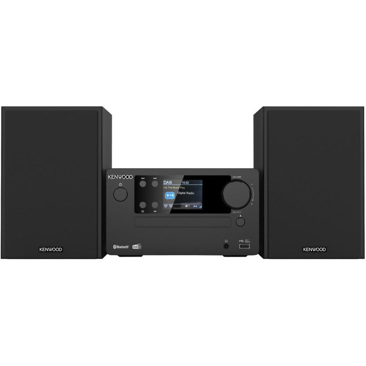 Kenwood M-725DAB-B Stereoanlage – 2x25W Verstärker, DAB+, CD Player & Bluetooth