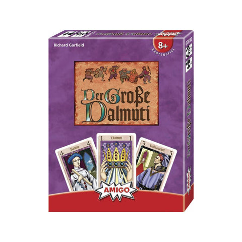 AMIGO Der große Dalmuti Kartenspiel - Strategisches Kartenspiel für 4-8 Spieler | Richard Garfield Design