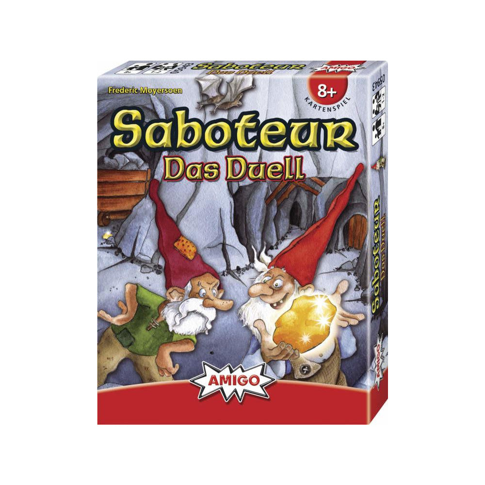 Saboteur-Das Duell Kartenspiel von Amigo - Spannendes Zweipersonen-Kartenspiel