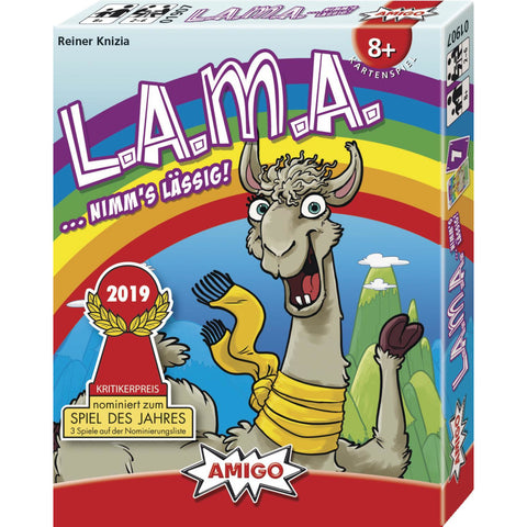 Amigo Lama Kartenspiel: Lustiges Kartenspiel für die ganze Familie