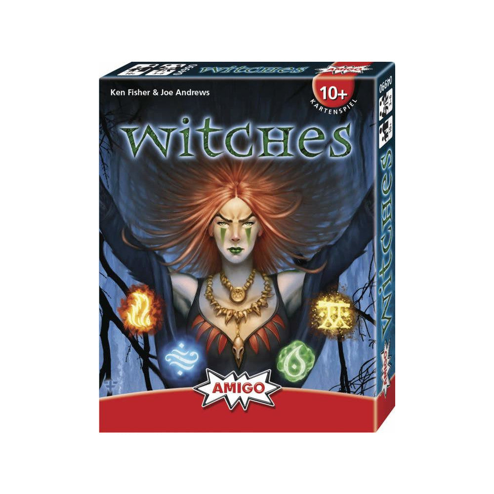 Amigo Witches Kartenspiel - Magisches Kartenspiel für 3-6 Spieler