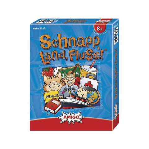 Schnapp, Land, Fluss! - Das unterhaltsame Kartenspiel für Familie und Freunde