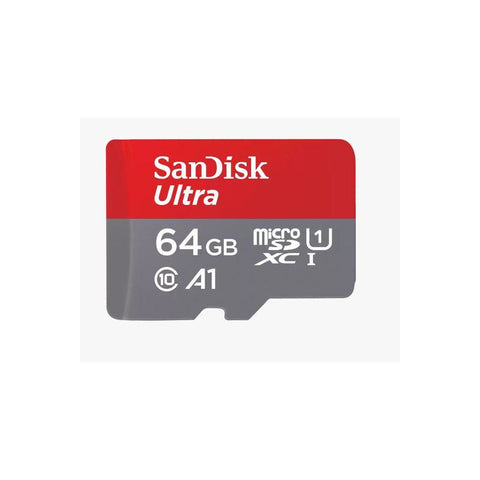 SanDisk Ultra microSDXC 64GB Mobile + SD Adapter 140MB/s A1 Class 10 UHS-I - Hochleistungs-Speicherkarte