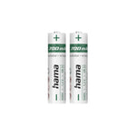 HAMA Akku NiMH-Akkus AAA Micro 700 mAh 1,2V - 2er Pack (00223525)