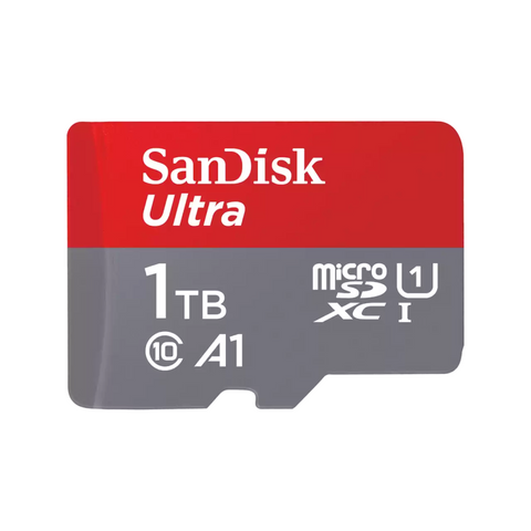 SanDisk Ultra microSDXC 1TB 150MB/s A1 Class 10 - Mobiler Speicherplatz