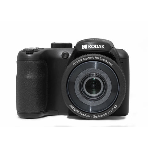 KODAK Pixpro AZ255 Schwarz: 25-fach Zoom, Full HD-Video - Kompaktkamera