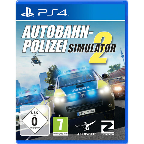 AEROSOFT Autobahn-Polizei Simulator 2 PS4 - Realistische Polizei-Simulation