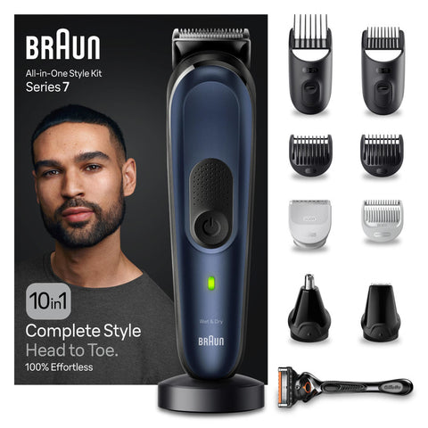Braun All-In-One Styling Set MGK7421 - 10-in-1 Set für Bart, Haare, Bodygrooming