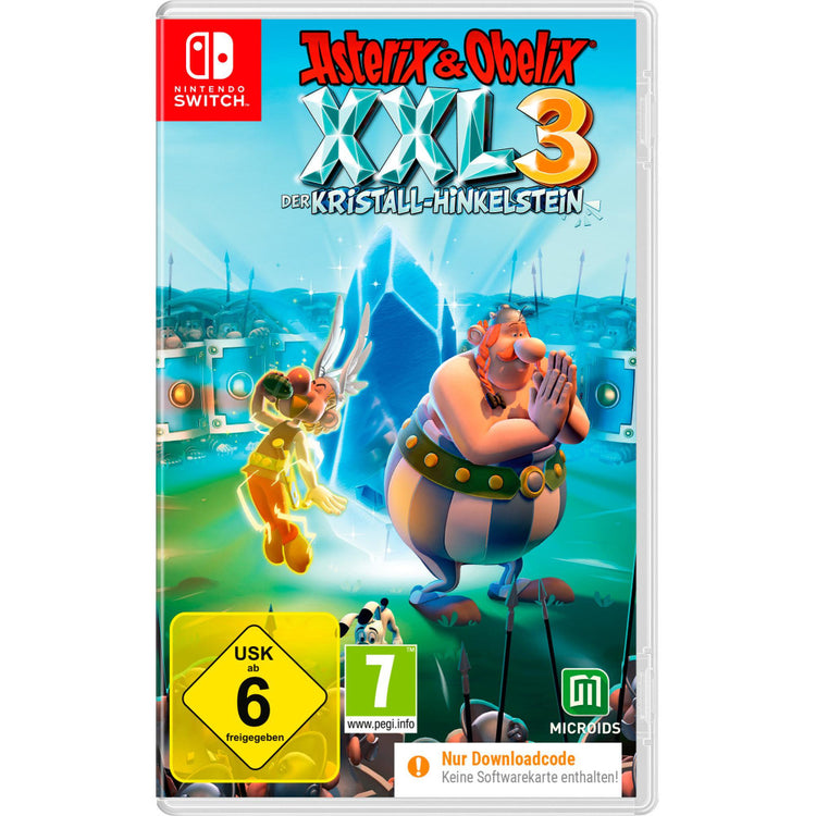 Asterix & Obelix XXL3: Der Kristall-Hinkelstein Nintendo Switch-Spiel - Adventure für Nintendo Fans!