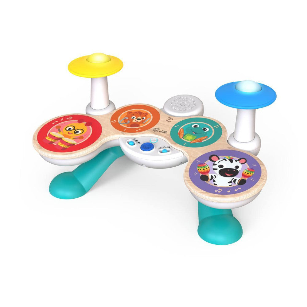 Hape Together in Tune Drums: Musikinstrument für Kinder mit 3 Spielmodi