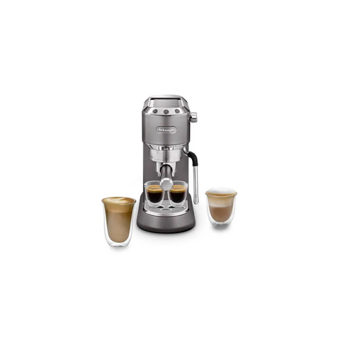 De'Longhi Dedica Arte EC885.M Siebträger-Espressomaschine - My LatteArt Milchschaumdüse & Thermoblock-Technologie