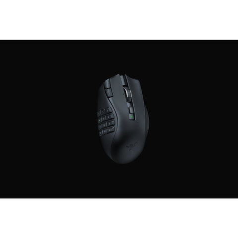 Razer Naga V2 HyperSpeed Wireless Gaming-Maus - Ergonomisches Design und 19 programmierbare Tasten