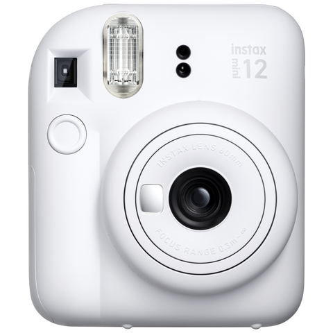 FUJIFILM Sofortbildkamera Instax Mini12 clay-white - Spontane Momente festhalten
