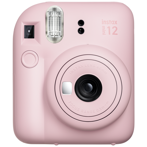 FUJIFILM Instax Mini12 blossom-pink Sofortbildkamera - Stylisches Design, Selfie-Modus, Blitz & mehr